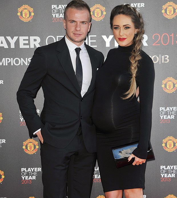 Tom Cleverley và Georgina Dorsett, đã có với nhau 1 đứa con gái