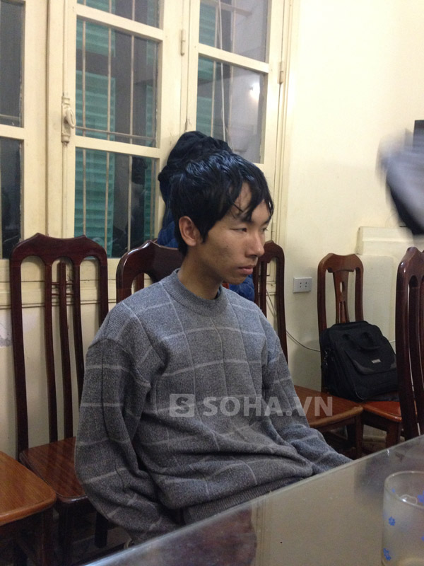 Bị cáo Nguyễn Văn Đạt khi mới bị bắt