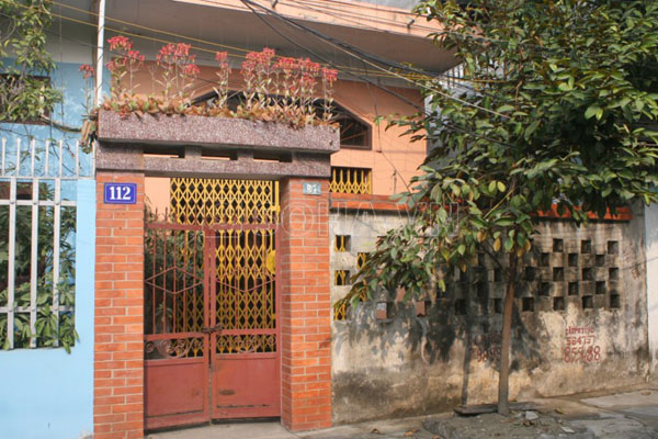 Ngôi nhà của gia đình sát thủ Nguyễn Đức Nghĩa tại Hải Phòng khóa cửa im ỉm.
