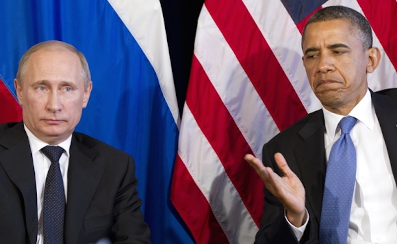 Tổng thống Mỹ Obama và người đồng cấp Putin