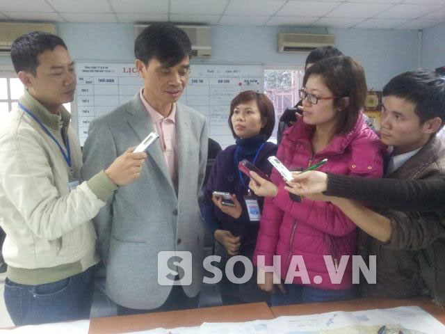 Ông Phạm Quý Tiêu - Thứ trưởng Bộ Giao thông Vận tải trả lời báo chí tại Hà Nội.