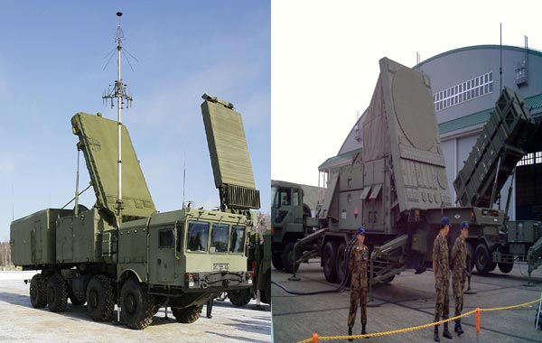 S-300 sử 2 hệ thống radar riêng biệt cho tìm kiếm mục tiêu và điều khiển hỏa lực còn Patriot sử dụng một radar duy nhất cho cả 2 nhiệm vụ.