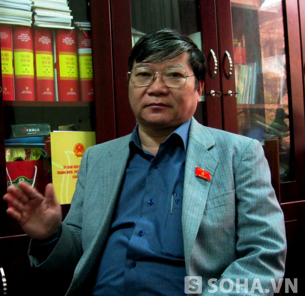 Ông Lê Như Tiến. Phó chủ nhiệm Ủy ban Văn hóa, giáo dục, thanh niên, thiếu niên và nhi đồng của Quốc hội.
