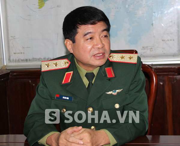 Trung tướng Võ Văn Tuấn, Phó tổng tham mưu trưởng Quân đội nhân dân Việt Nam.