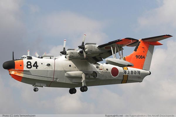 Thủy phi cơ lưỡng dụng US-1 của Nhật Bản đang nhận được sự quan tâm đặc biệt của các khách hàng nước ngoài trong đó Ấn Độ có thể là khách hàng đầu tiên.