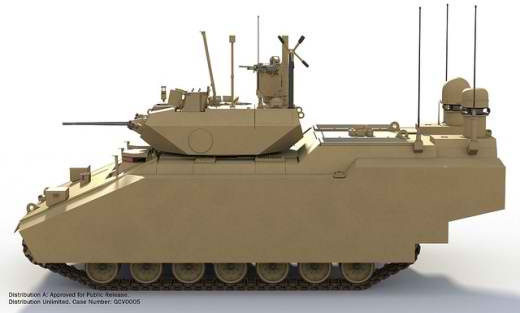Lục quân Mỹ cho biết, trong năm 2014, lực lượng này sẽ phải lựa chọn xe GCV (Ground Combat Vehicle) để thay thế cho dòng xe chiến đấu bộ binh (IFV) Bradley đã phục vụ Lục quân Mỹ từ năm 1981, theo Washington Post.
