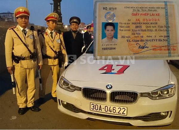 Trung tá Nguyễn Văn Bốn và Thượng sỹ Nguyễn Đỗ Trường Sơn, đã dừng cả đoàn xe lại để kiểm tra chiếc xe gây tai nạn.