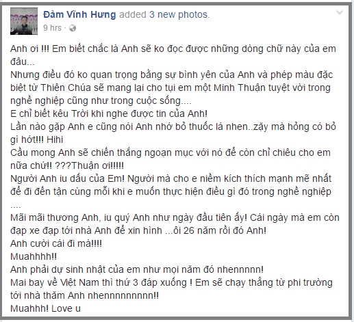 Xúc động lời nhắn và trách mắng của Mr Đàm gửi đến Minh Thuận - Ảnh 1.