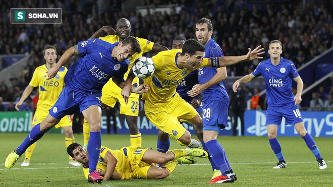 Leicester ở Premier League và Champions League đâu có khác nhau - Ảnh 2.