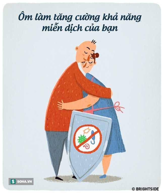 10 l&yacute; do v&igrave; sao ch&uacute;ng ta n&ecirc;n d&agrave;nh cho nhau những c&aacute;i &ocirc;m nhiều hơn - Ảnh 1.