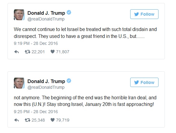 Donald Trump: Israel, hãy mạnh mẽ, ngày 20/1 sắp tới rồi! - Ảnh 1.