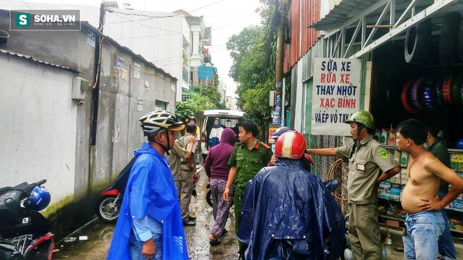 Bình chữa cháy nổ như bom ở Sài Gòn, một người chết tại chỗ - Ảnh 1.