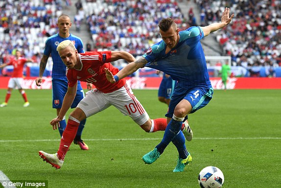 Wales 2-1 Slovakia: Lịch sử gọi tên Wales - Ảnh 13.