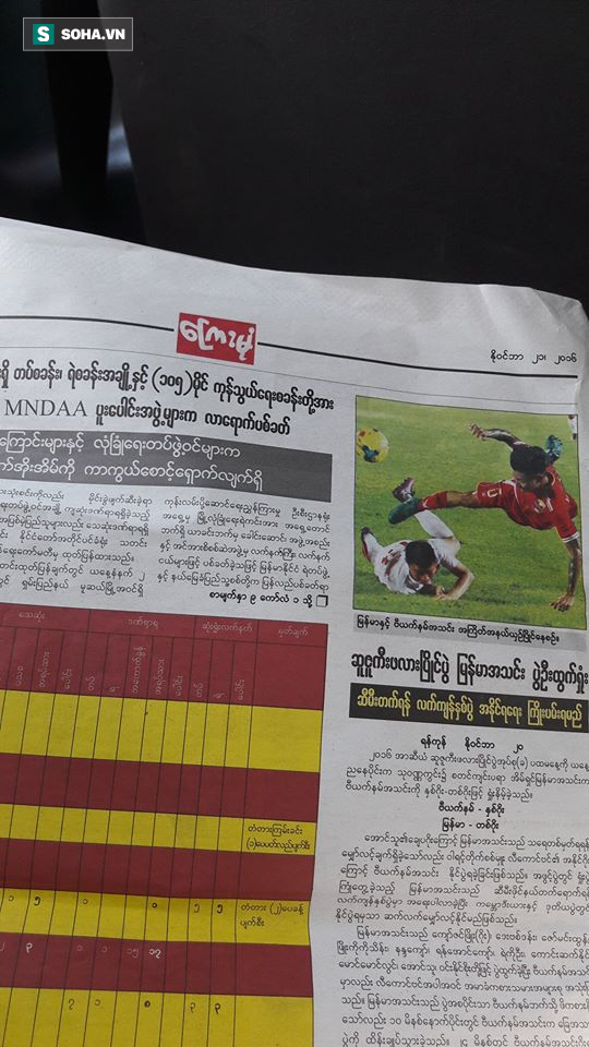 Từ Myanmar: Truyền thông chủ nhà trốn chạy sau thất bại trước ĐT Việt Nam - Ảnh 1.