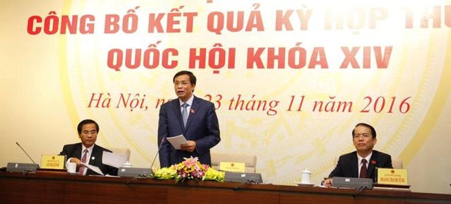 Tổng thư ký Quốc hội: Ông Vũ Huy Hoàng là công dân nên có quyền kiến nghị - Ảnh 1.