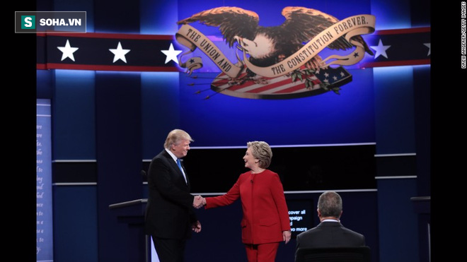 Sau cuộc tranh luận đầu tiên, Clinton dẫn trước Trump 1-0? - Ảnh 1.