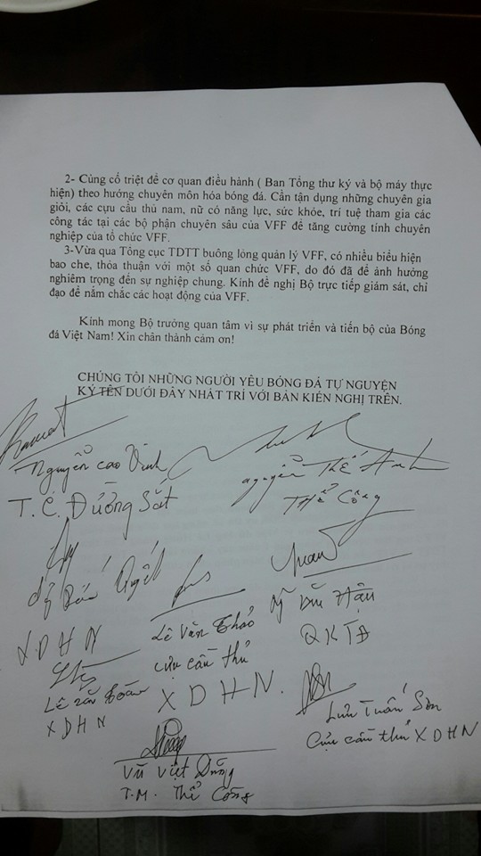Lớn chuyện rồi: Cả trăm bô lão gửi đơn tố VFF lên Bộ trưởng - Ảnh 3.