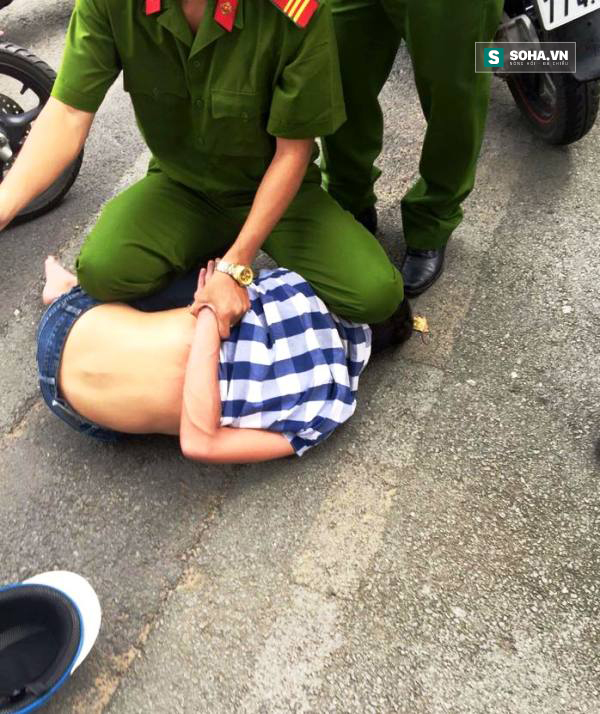 Chiến sĩ cảnh sát PCCC bắt cướp giữa đường phố Sài Gòn - Ảnh 1.