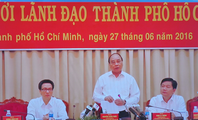 Bí thư Thăng: TP HCM là đầu tàu thì không thể chạy bằng than đá - Ảnh 2.