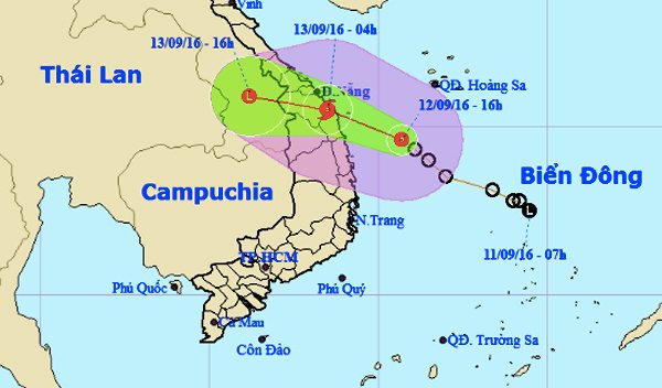 Thông tin mới nhất về cơn bão số 4 đổ bộ vào Quảng Nam-Bình Định - Ảnh 3.