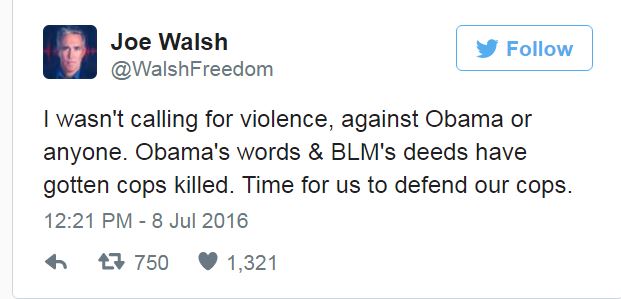 Cựu nghị sĩ Mỹ kêu gọi bạo lực, dọa Obama hãy liệu mà cẩn thận - Ảnh 3.