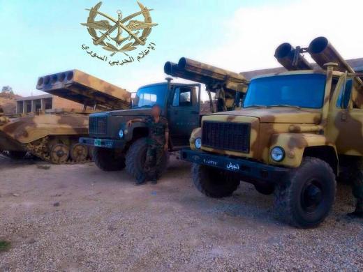 Quân đội Syria “chế” cỗ máy tên lửa tấn công hủy diệt - Ảnh 2.