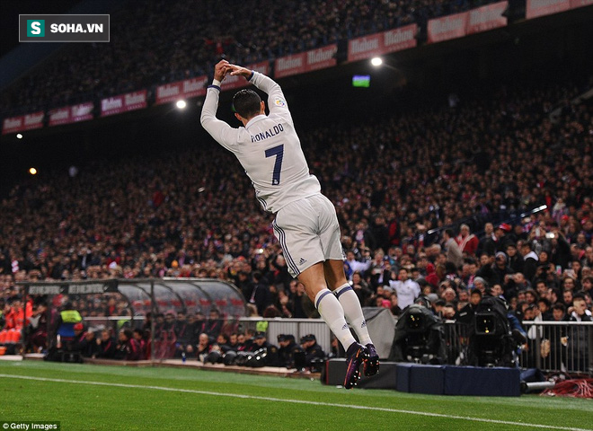 Ronaldo lại lập kỷ lục, một mình nhấn chìm Atletico Madrid ngay trên Vicente Calderon - Ảnh 2.