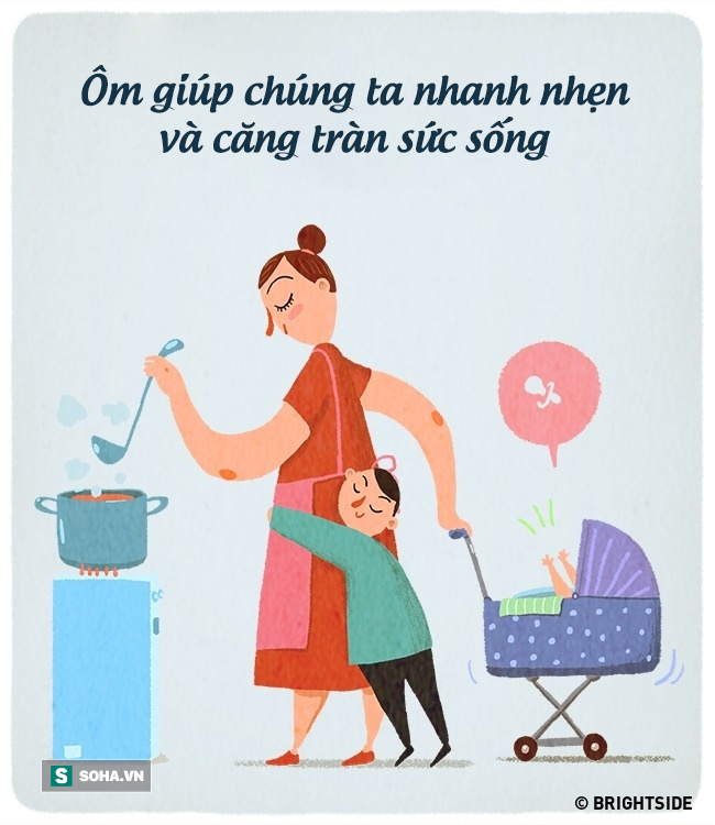 10 l&yacute; do v&igrave; sao ch&uacute;ng ta n&ecirc;n d&agrave;nh cho nhau những c&aacute;i &ocirc;m nhiều hơn - Ảnh 4.