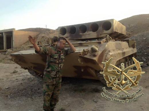 Quân đội Syria “chế” cỗ máy tên lửa tấn công hủy diệt - Ảnh 3.