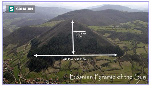 Phát hiện chùm năng lượng bí ẩn tại đại kim tự tháp ở Bosnia - Ảnh 1.