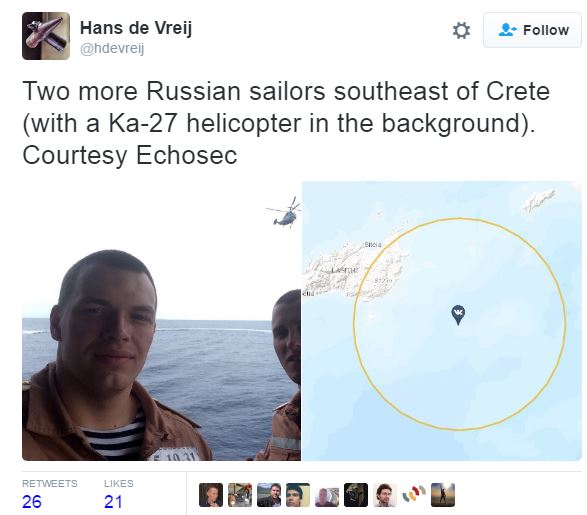 Khoe ảnh tự sướng, lính Nga vô tình để lộ tọa độ tuần dương hạm hạt nhân ở Địa Trung Hải - Ảnh 2.