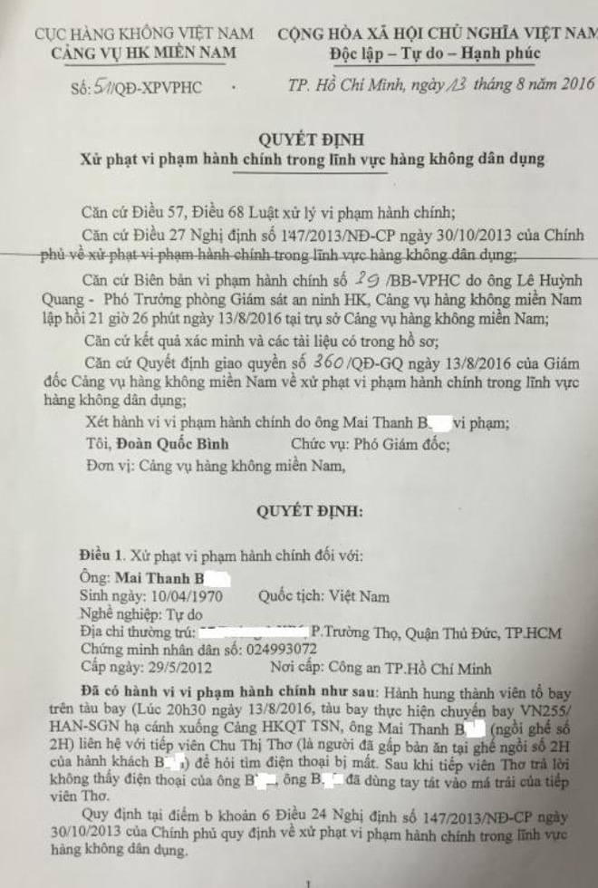 Tiếp viên VNA bị khách VIP tát: Tiếc gì những vị khách thế này - Ảnh 1.