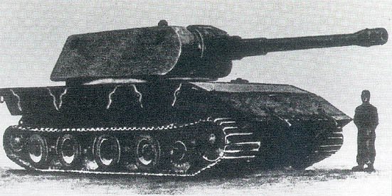 Panzerkampfwagen E-100 - Siêu xe tăng cuối cùng của Đức quốc xã - Ảnh 3.