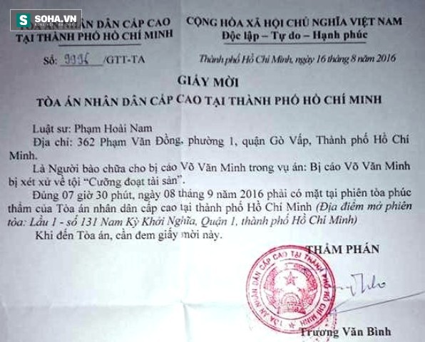 Chuẩn bị xét xử phúc thẩm vụ án Con ruồi trong chai Number 1 - Ảnh 1.