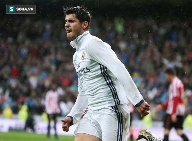 Trong ngày vui của Real Madrid, Morata đi vào lịch sử bóng đá - Ảnh 1.
