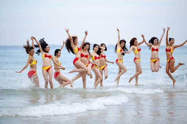 Đội Hà Hồ chiến thắng, An Nguy và Mai Ngô rơi vào vòng nguy hiểm của thử thách Bikini Vietjet - Ảnh 7.