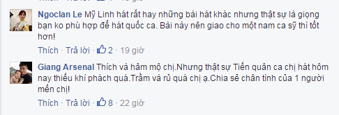 Ý kiến trái chiều về màn biểu diễn Quốc ca của Mỹ Linh - Ảnh 2.