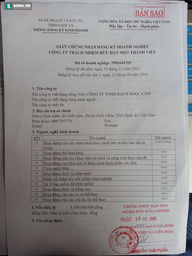 Vụ cấp phép cho vợ trùm buôn bán hổ: Nhập thêm 9 cá thể hổ quý - Ảnh 2.