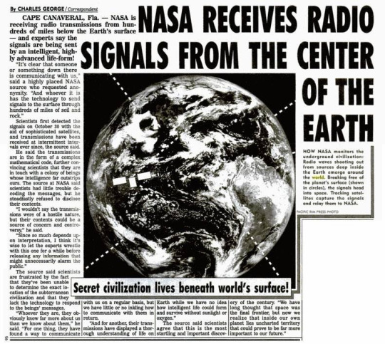 Chấn động: NASA từng bắt được tín hiệu từ... trung tâm Trái Đất - Ảnh 1.