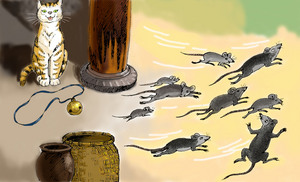 Chuyện ngược đời: Chuột lại đuổi mèo chạy cong đuôi - Ảnh 1.
