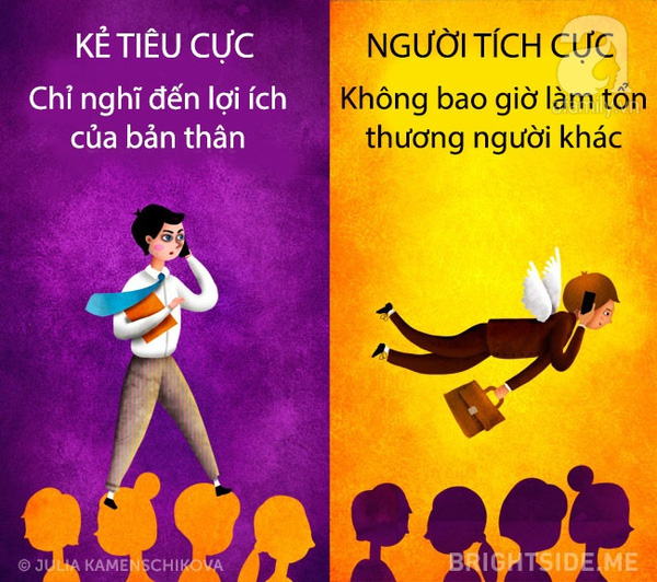 Sự khác biệt không thể chối cãi giữa kẻ tiêu cực và người tích cực - bạn chọn là ai? - Ảnh 1.