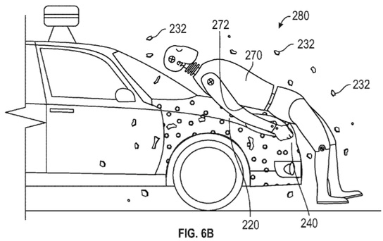 Google có bằng sáng chế mới giúp xe tự lái lỡ đâm người cũng khó mất mạng - Ảnh 1.