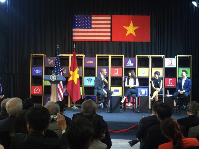 Tổng thống Obama gặp gỡ doanh nghiệp Việt Nam - Ảnh 2.