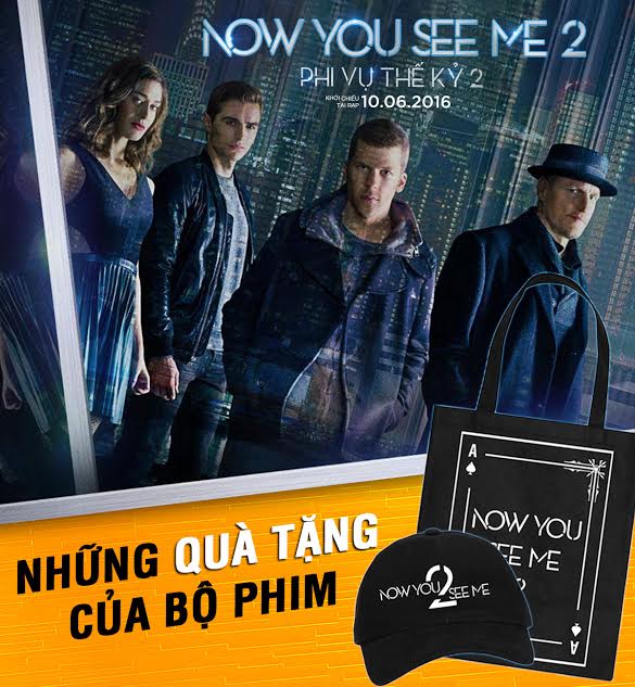 Tặng độc giả quà từ phim Now You See Me 2 - Ảnh 2.