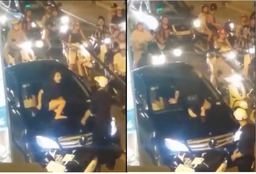Trần tình bất ngờ của ‘hot girl’ đập xe Mẹc đánh ghen náo loạn HN - Ảnh 1.
