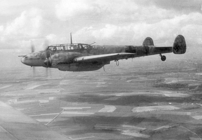 Máy bay Bf 110: “Chiến hạm trên không” gãy cánh của Phát xít Đức - Ảnh 1.