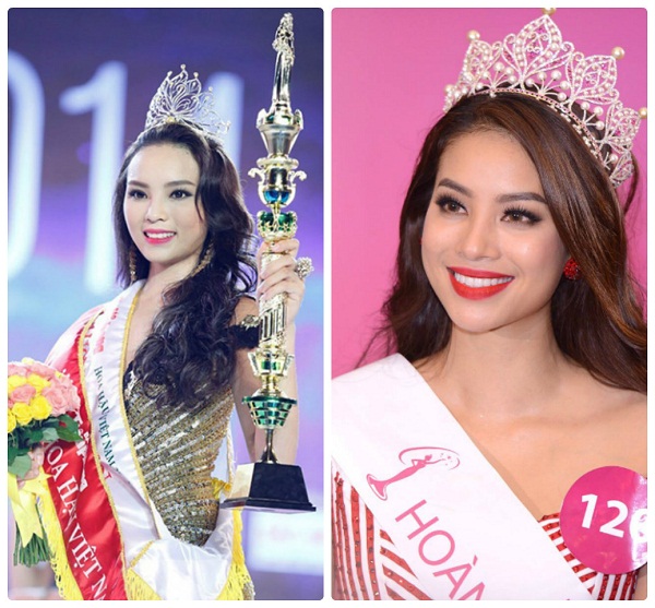 Hàng loạt Hoa hậu, Á hậu xinh đẹp từng bại trận dưới tay Kỳ Duyên - Ảnh 1.