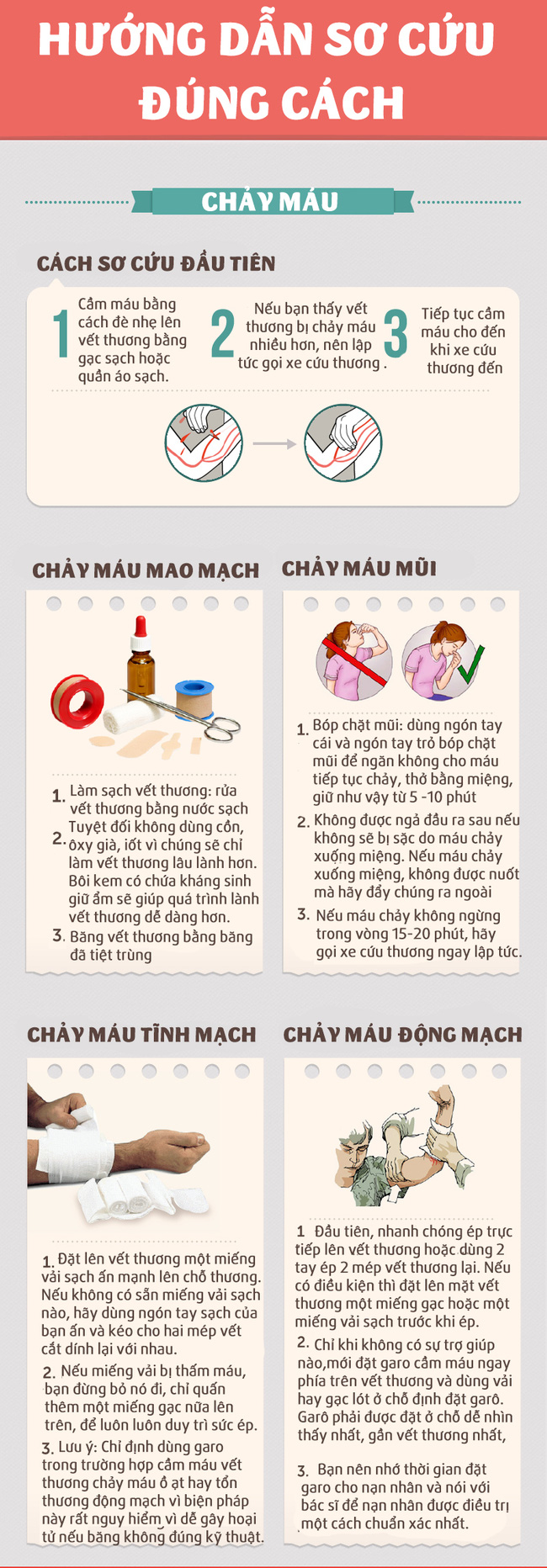 Những vết thương “bình thường” nhưng phải sơ cứu đúng cách không thì… nguy to - Ảnh 1.