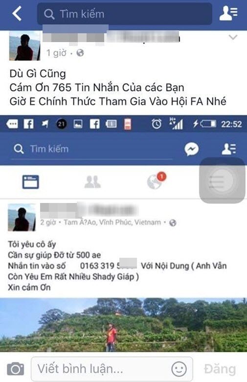 Nhờ 500 anh em nhắn tin làm lành với người yêu và cái kết đắng - Ảnh 1.