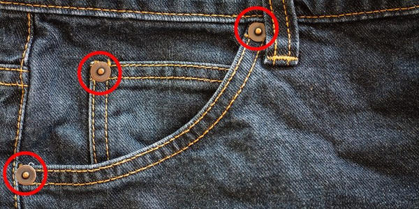 Không phải ai cũng biết câu chuyện về nguồn gốc những chiếc khuy nhỏ trên quần jean - Ảnh 1.
